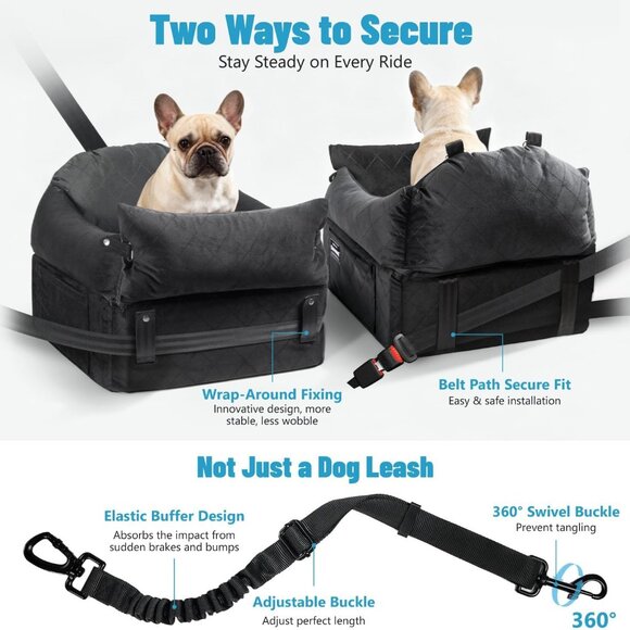 EASTBLUE Dog Booster Car Seat - Picture 3 of 7